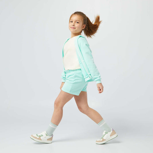 Short en molleton uni VERT