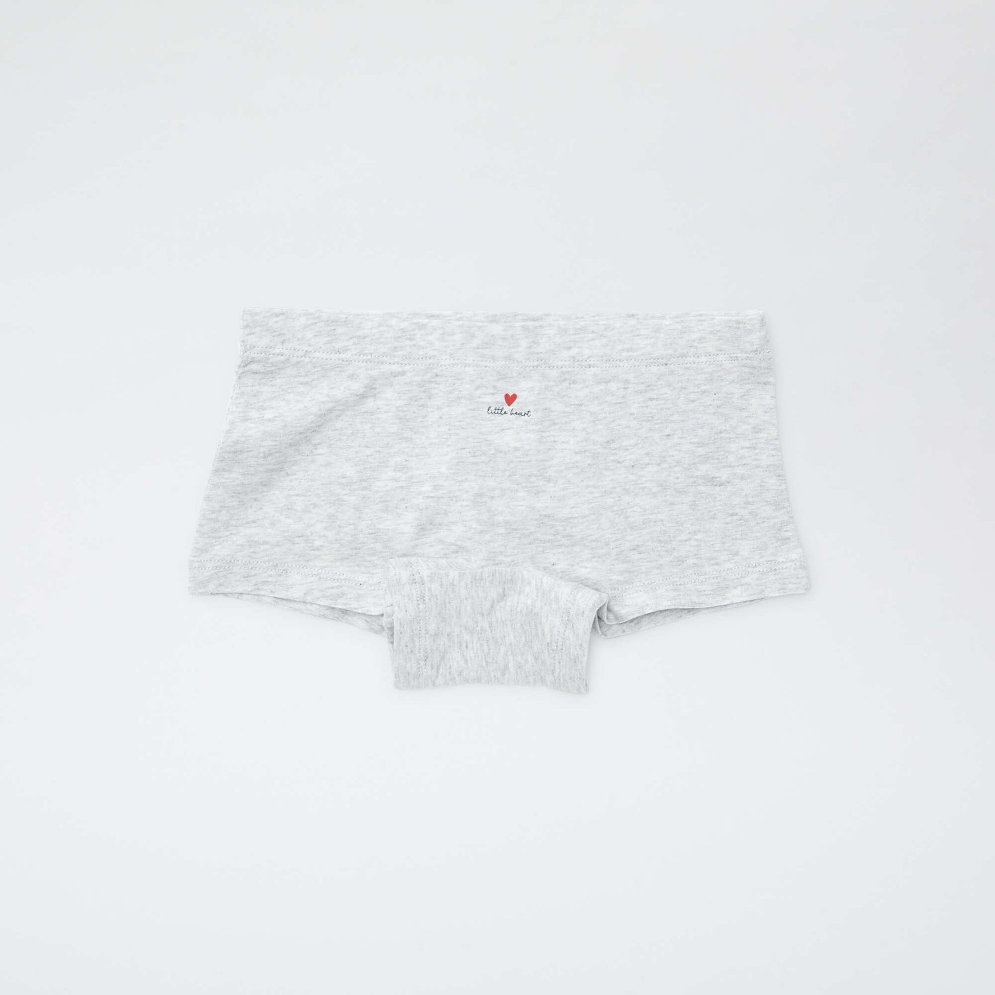 Lot de 4 shorties imprimé ROSE/VERT/BLANC/GRIS