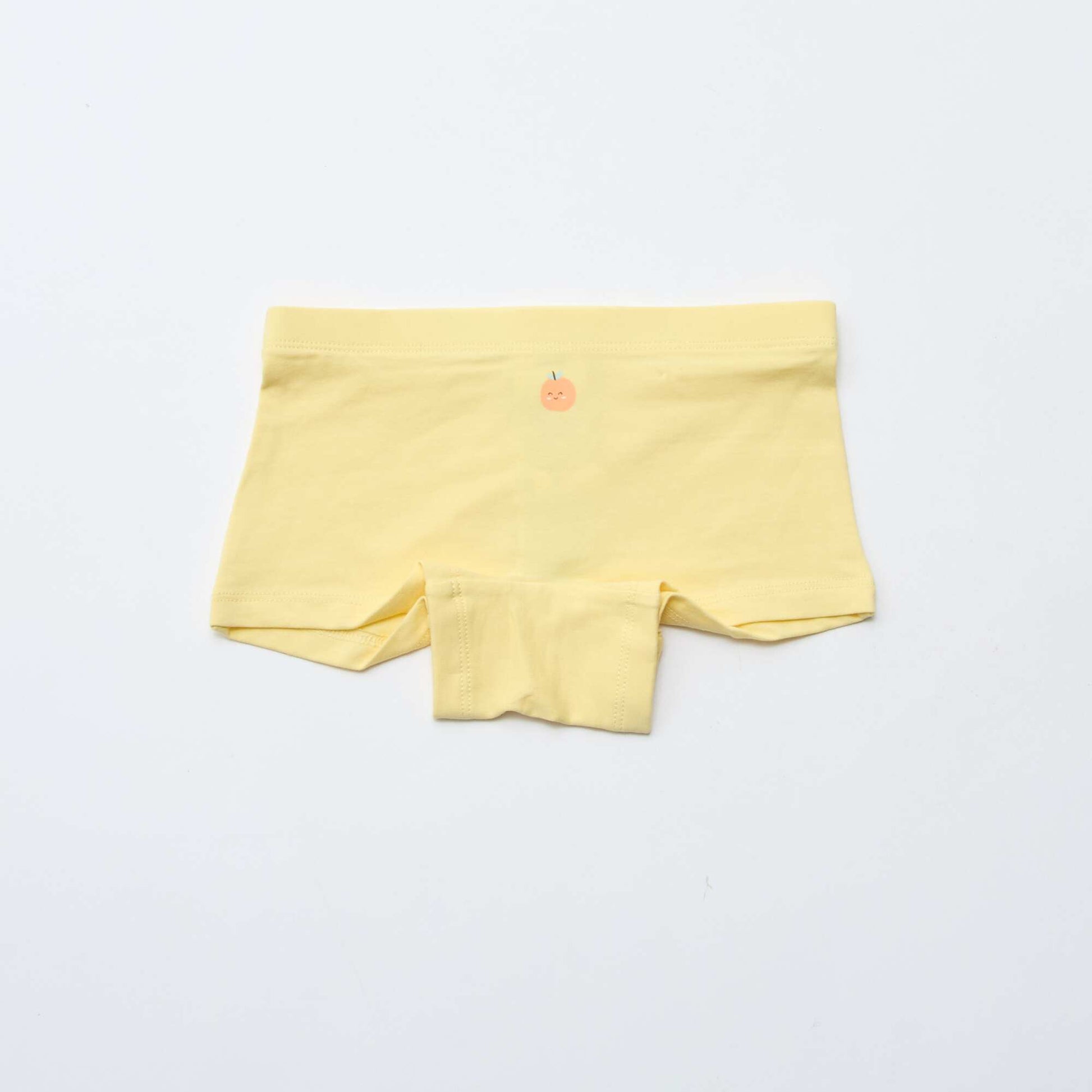 Lot de 4 shorties imprimé JAUNE
