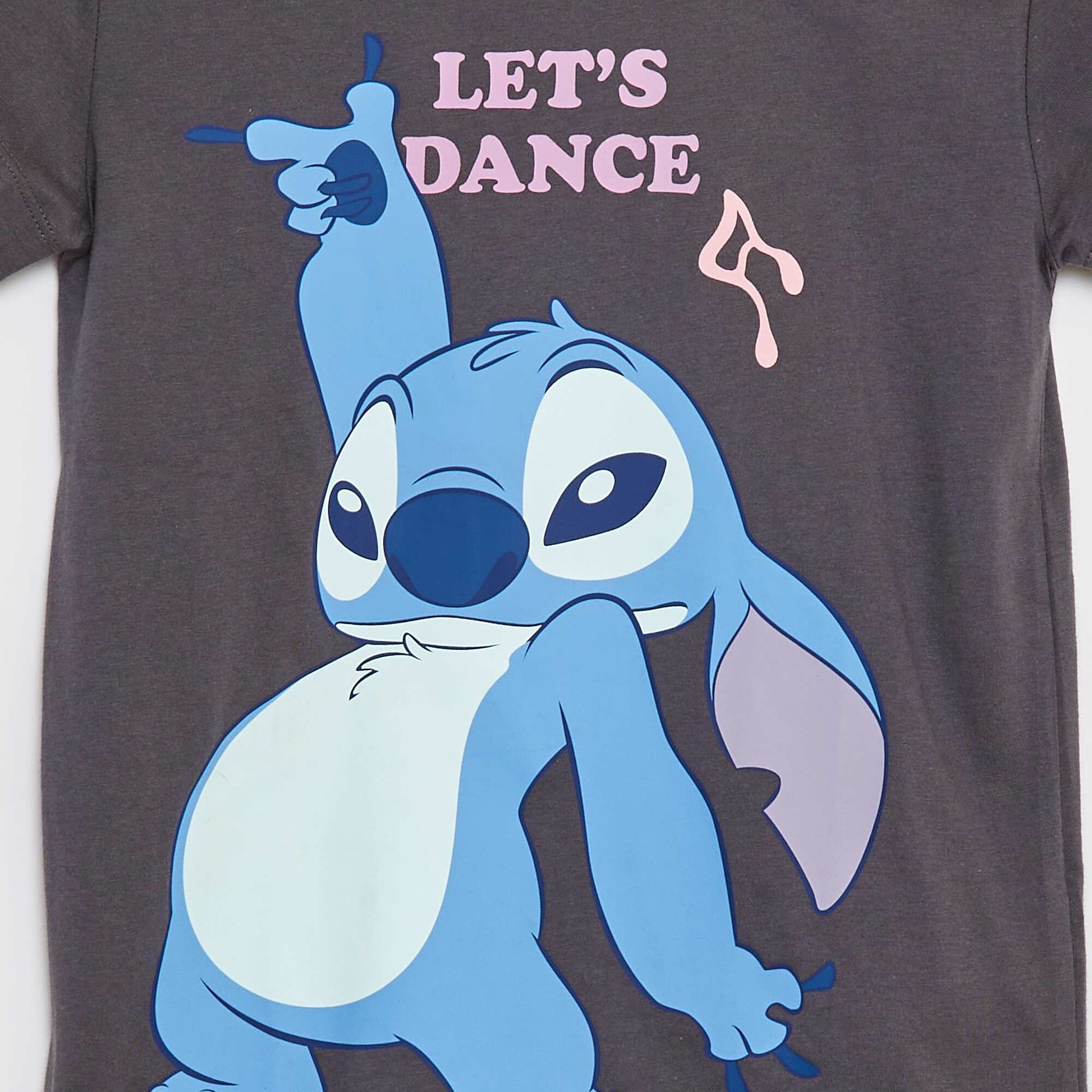 Pyjama t-shirt large + legging 'Disney' - 2 pièces GRIS