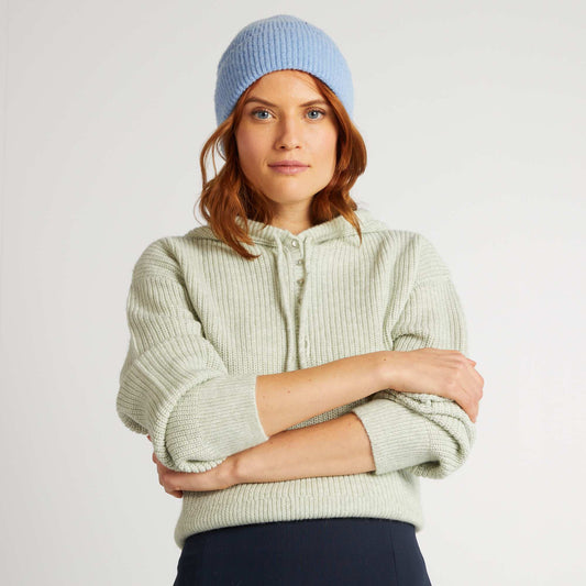 Pull à capuche VERT