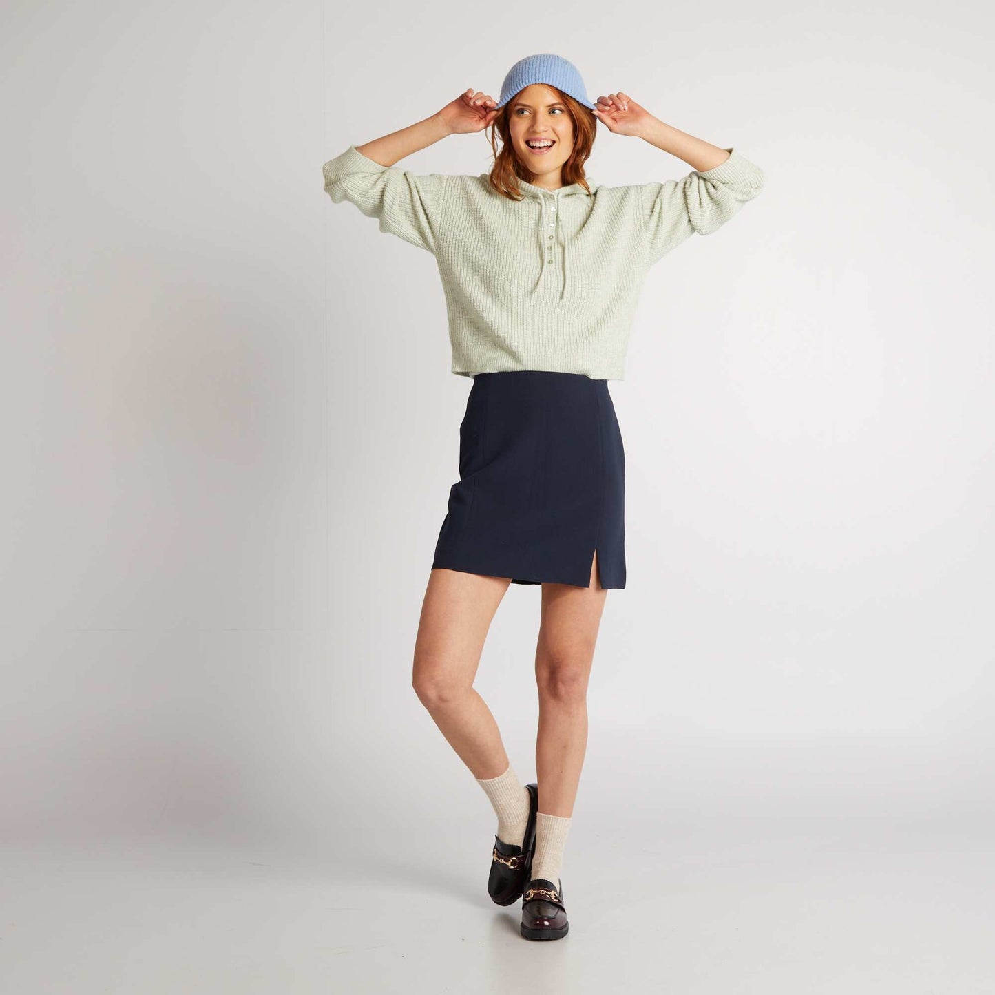 Pull à capuche VERT