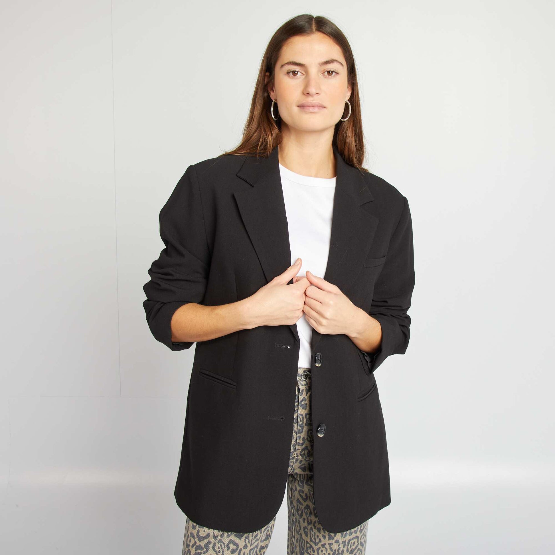 Veste de tailleur noir