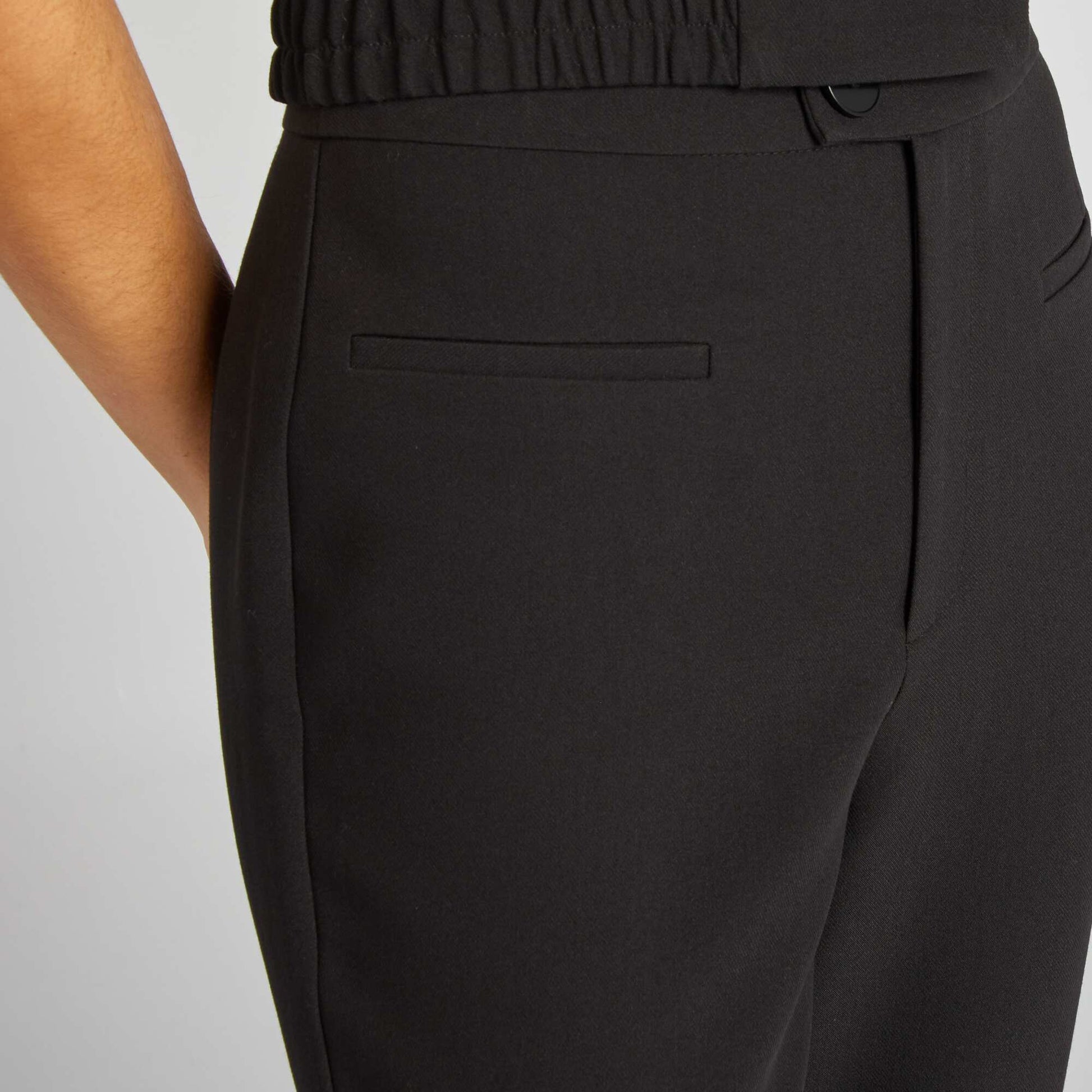 Pantalon de tailleur noir
