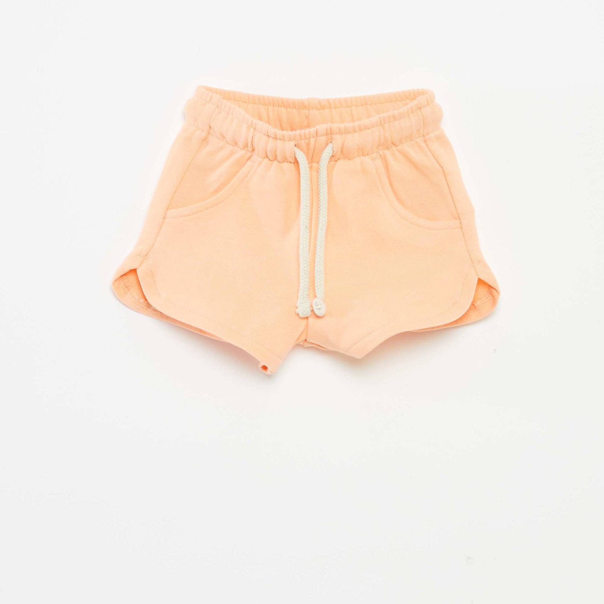 Short uni avec poches ORANGE