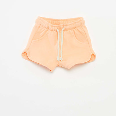 Short uni avec poches ORANGE
