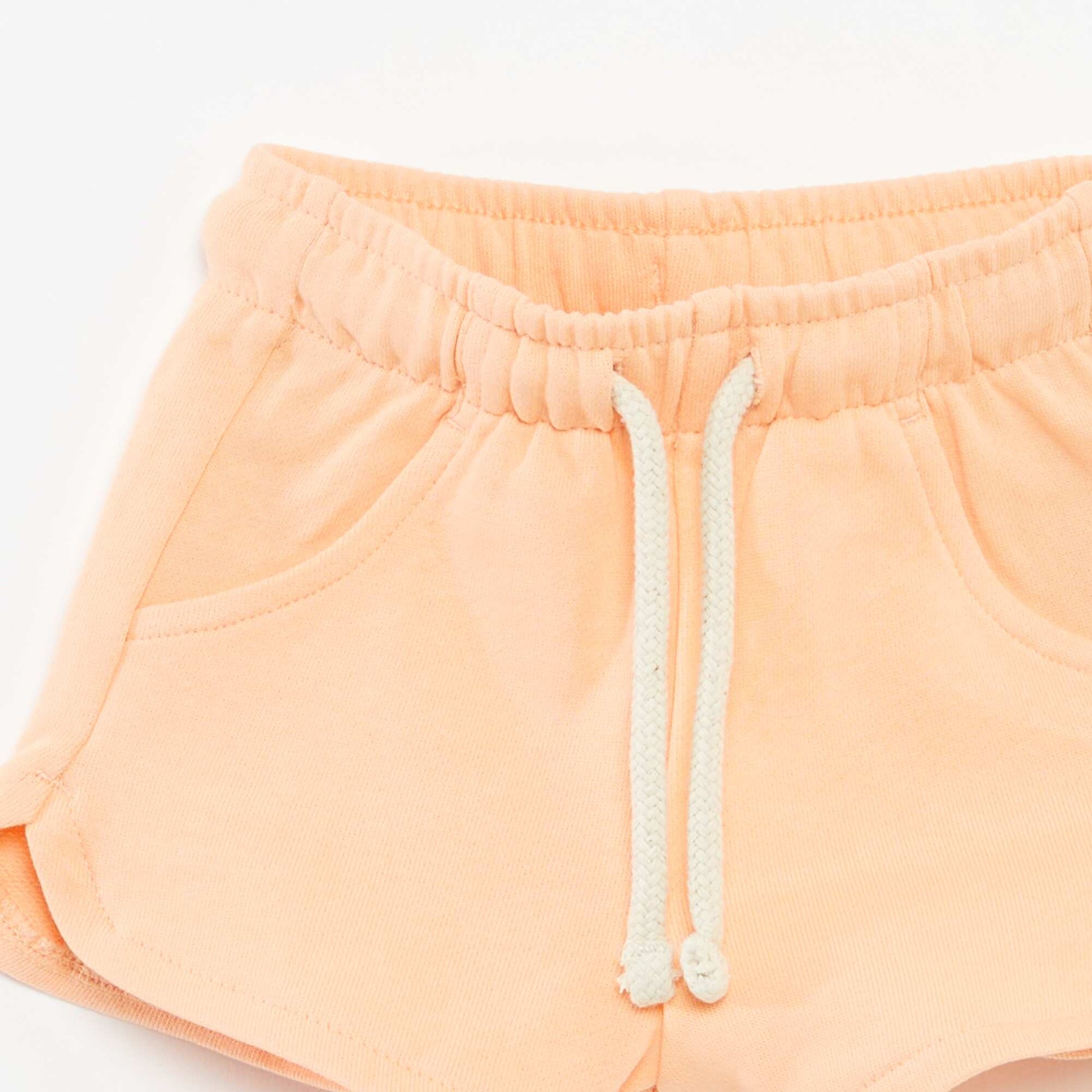 Short uni avec poches ORANGE