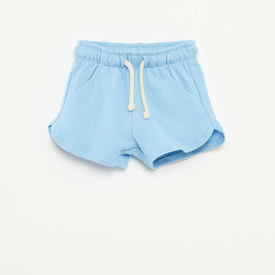 Short uni avec poches BLEU