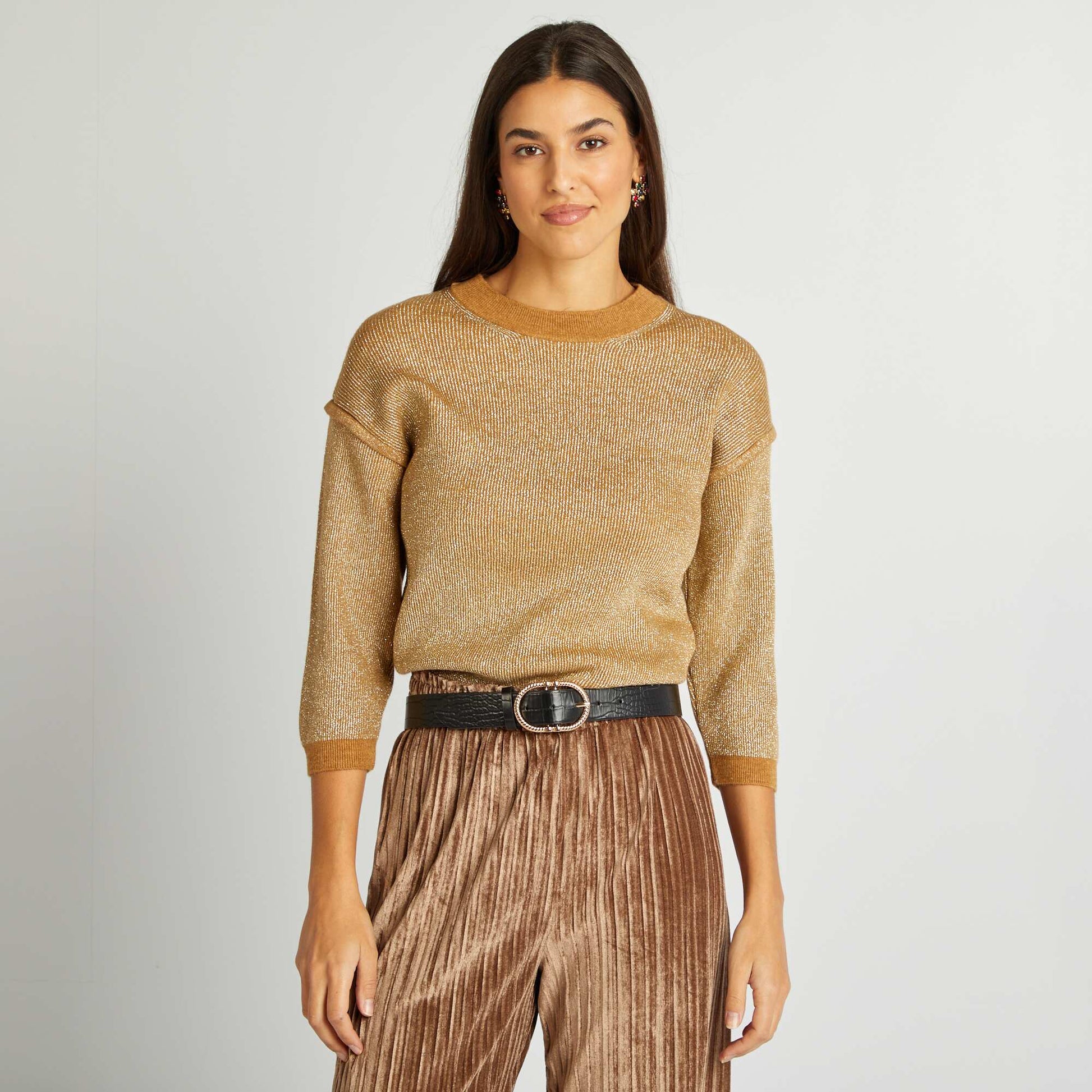 Pull en lurex dor Dor