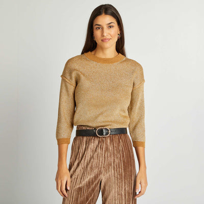 Pull en lurex dor Dor