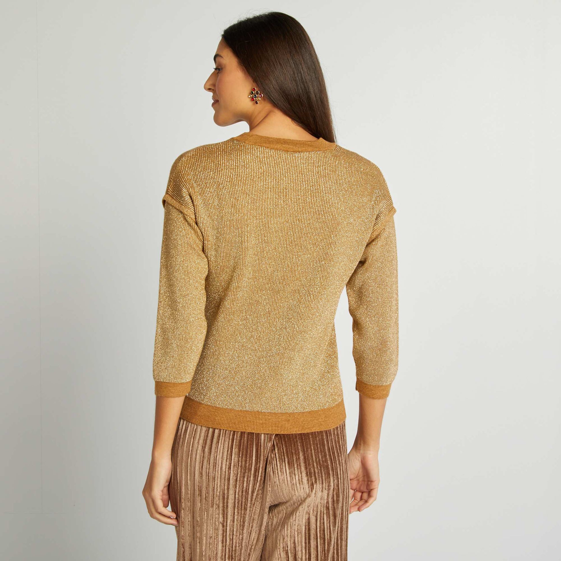 Pull en lurex dor Dor