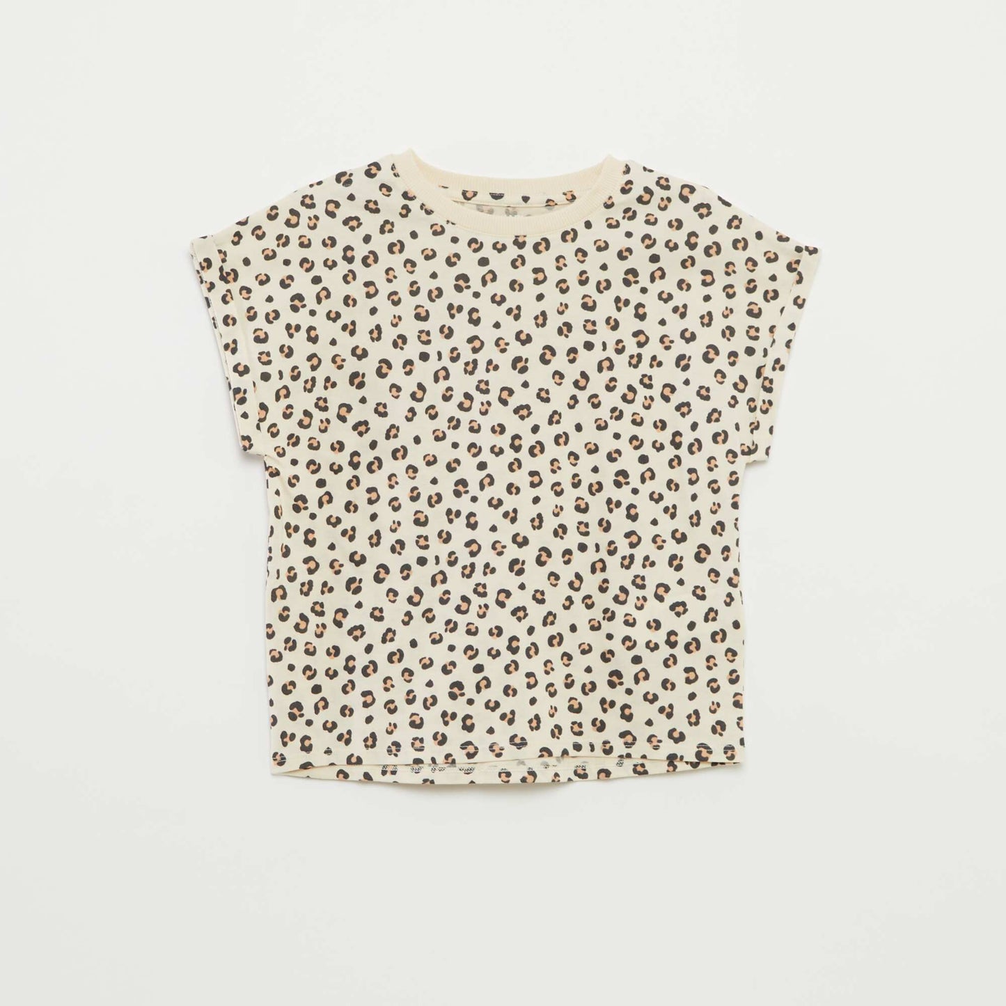 Lot de 2 t-shirts en coton BEIGE
