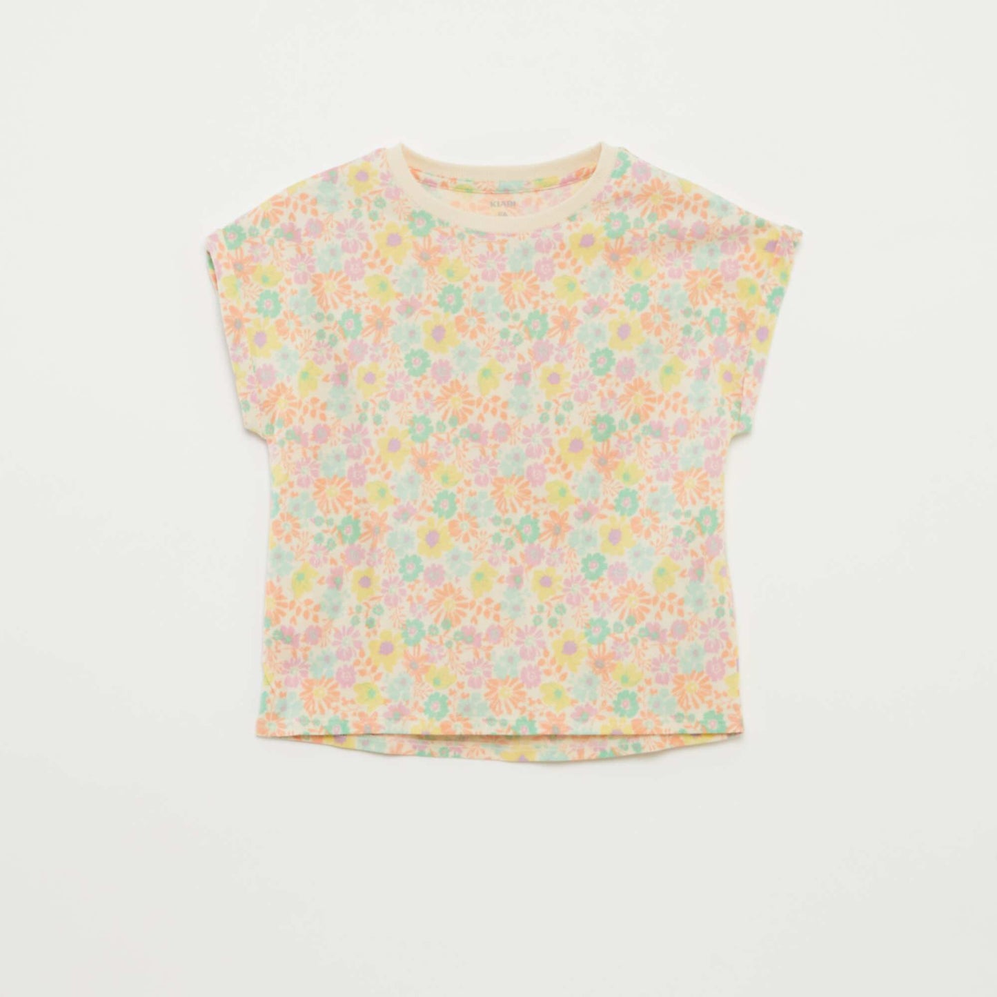 Lot de 2 t-shirts en coton BLANC