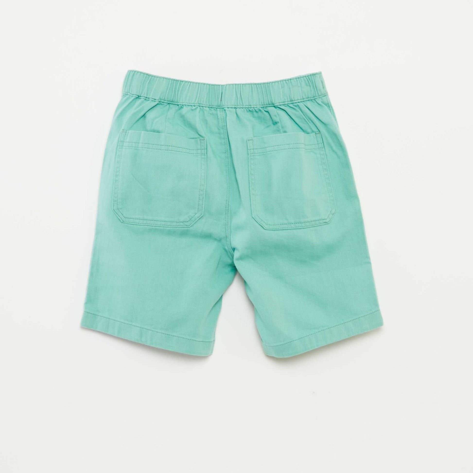 Bermuda en twill VERT