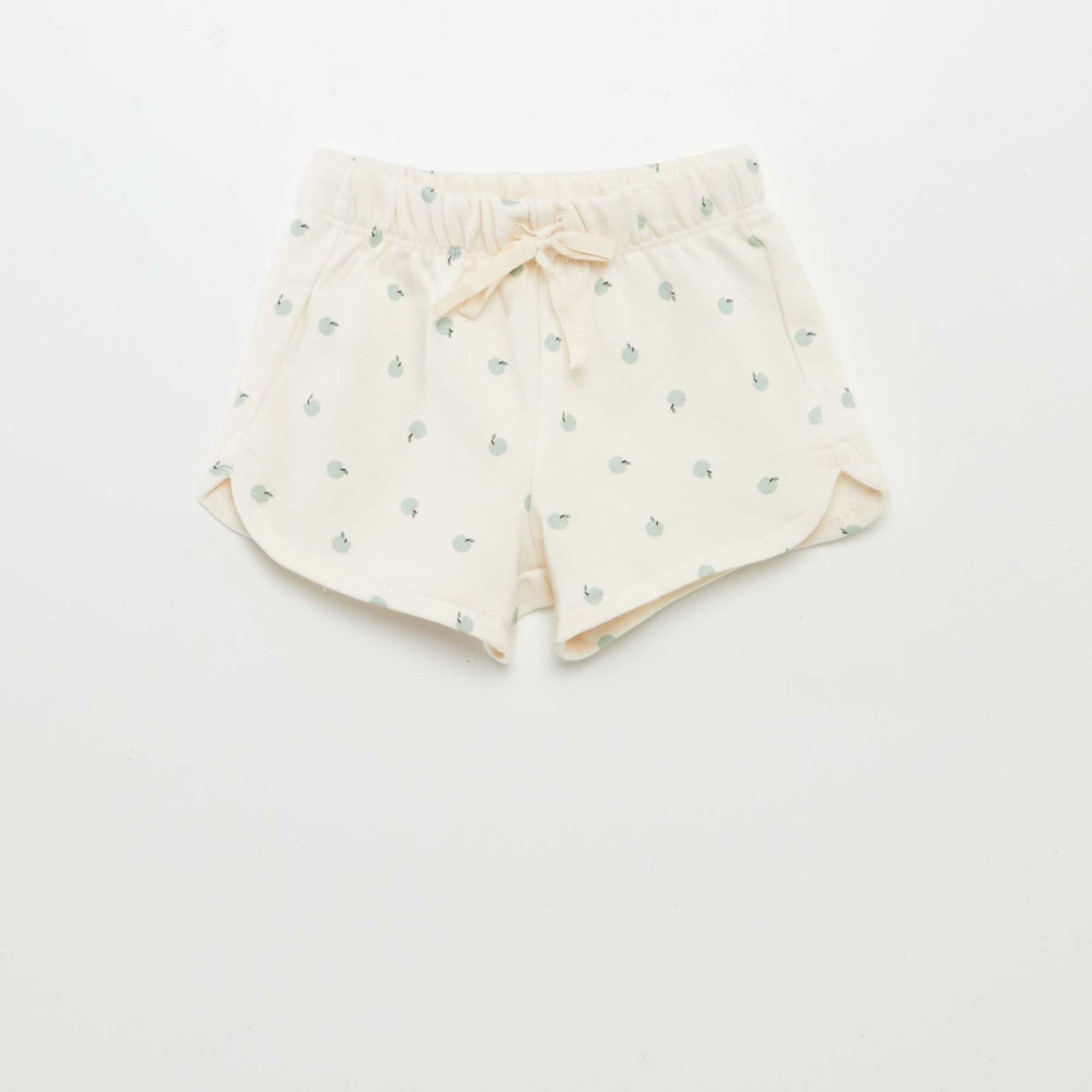 Ensemble imprimé t-shirt + short - 2 pièces BLANC