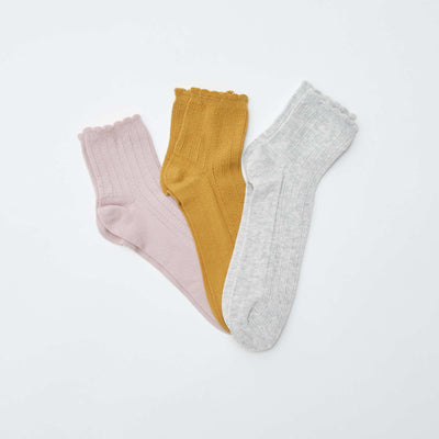 Chaussettes mi-hautes ROSE