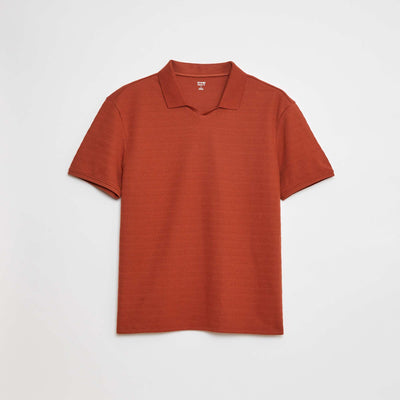 Polo en maille piquée CAMEL