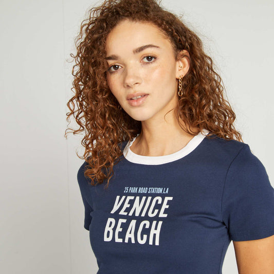 T-shirt esprit campus BLEU