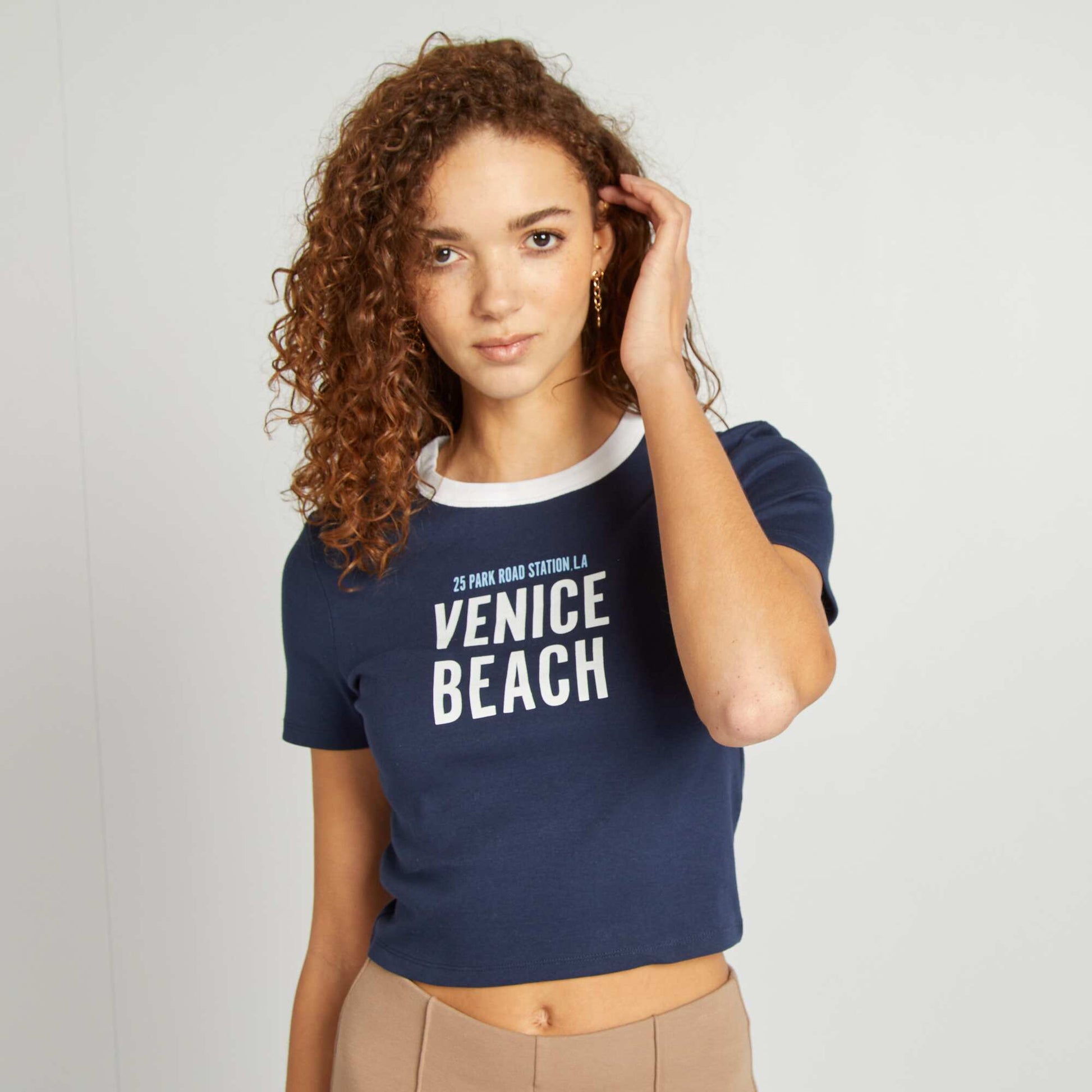 T-shirt esprit campus BLEU