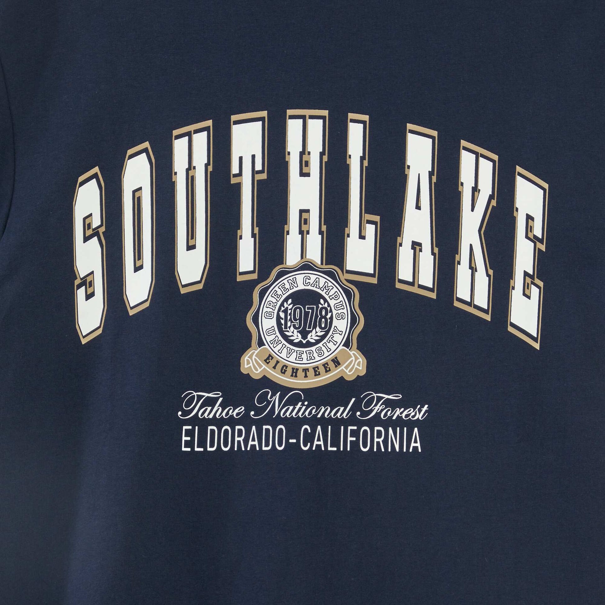 T-shirt manches courtes imprimé - So Easy BLEU