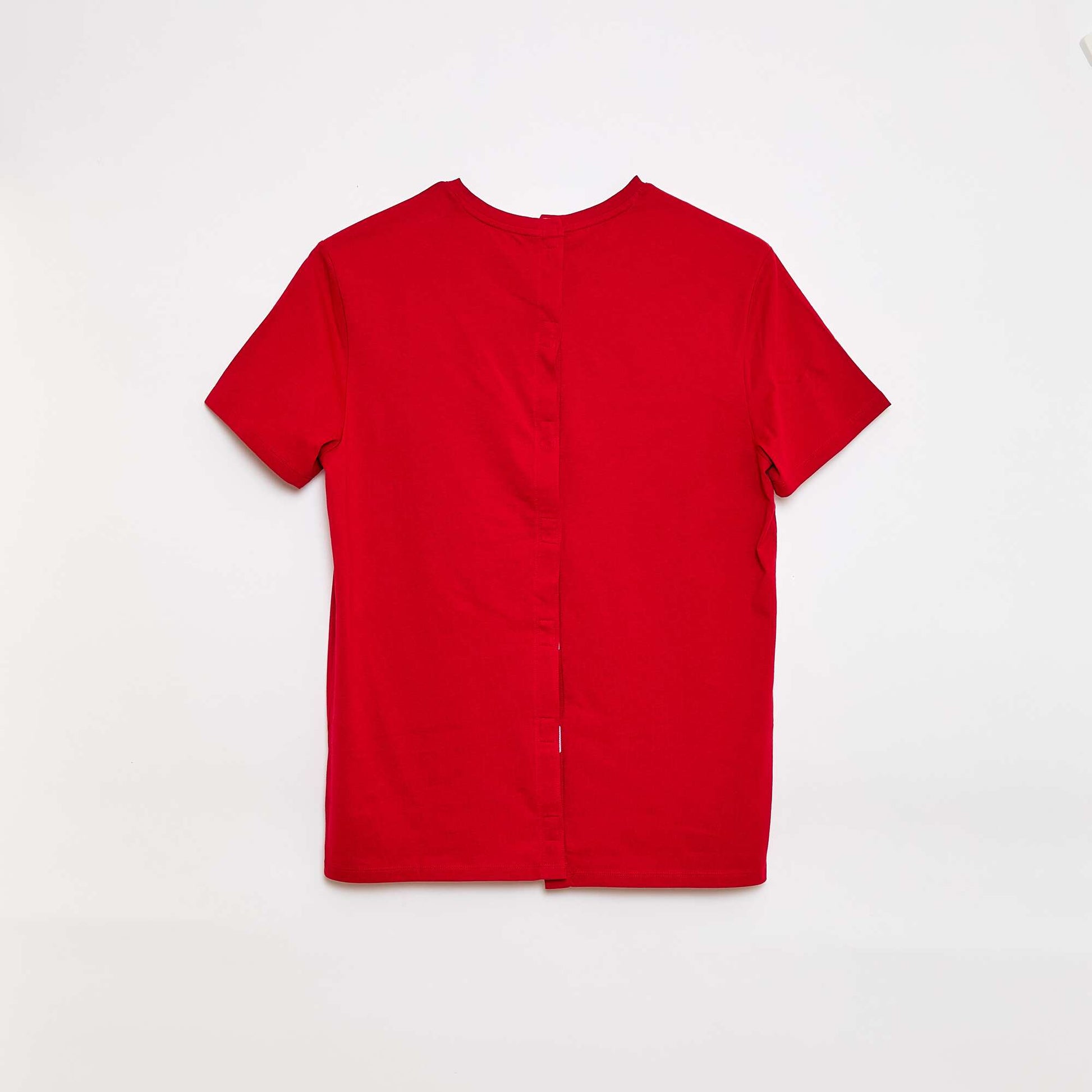 T-shirt manches courtes imprimé - So Easy ROUGE