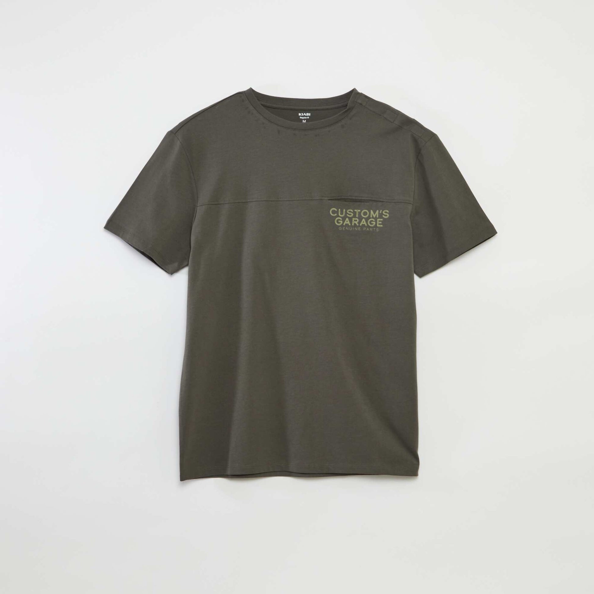 T-shirt manches courtes imprimé - So Easy KAKI