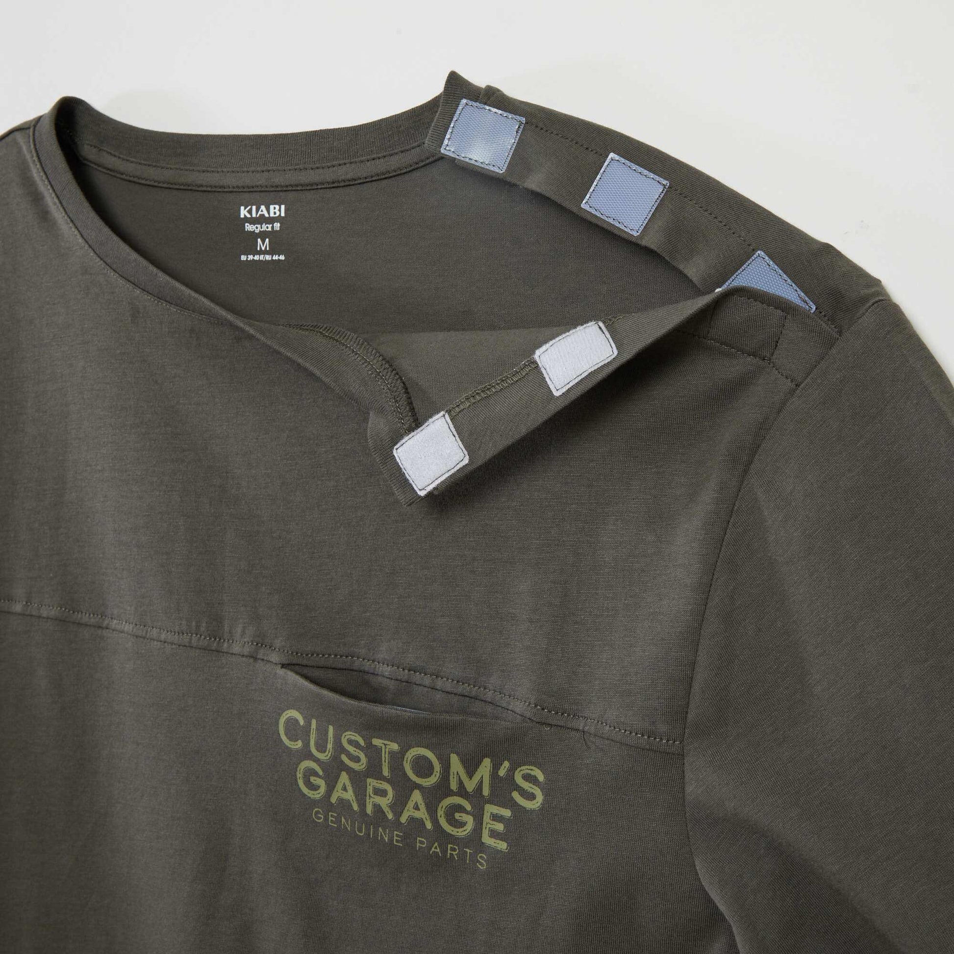 T-shirt manches courtes imprimé - So Easy KAKI