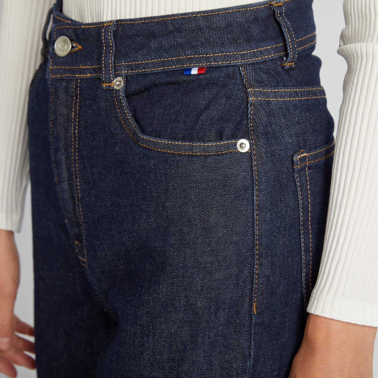 Jean coupe straight taille haute RINCE