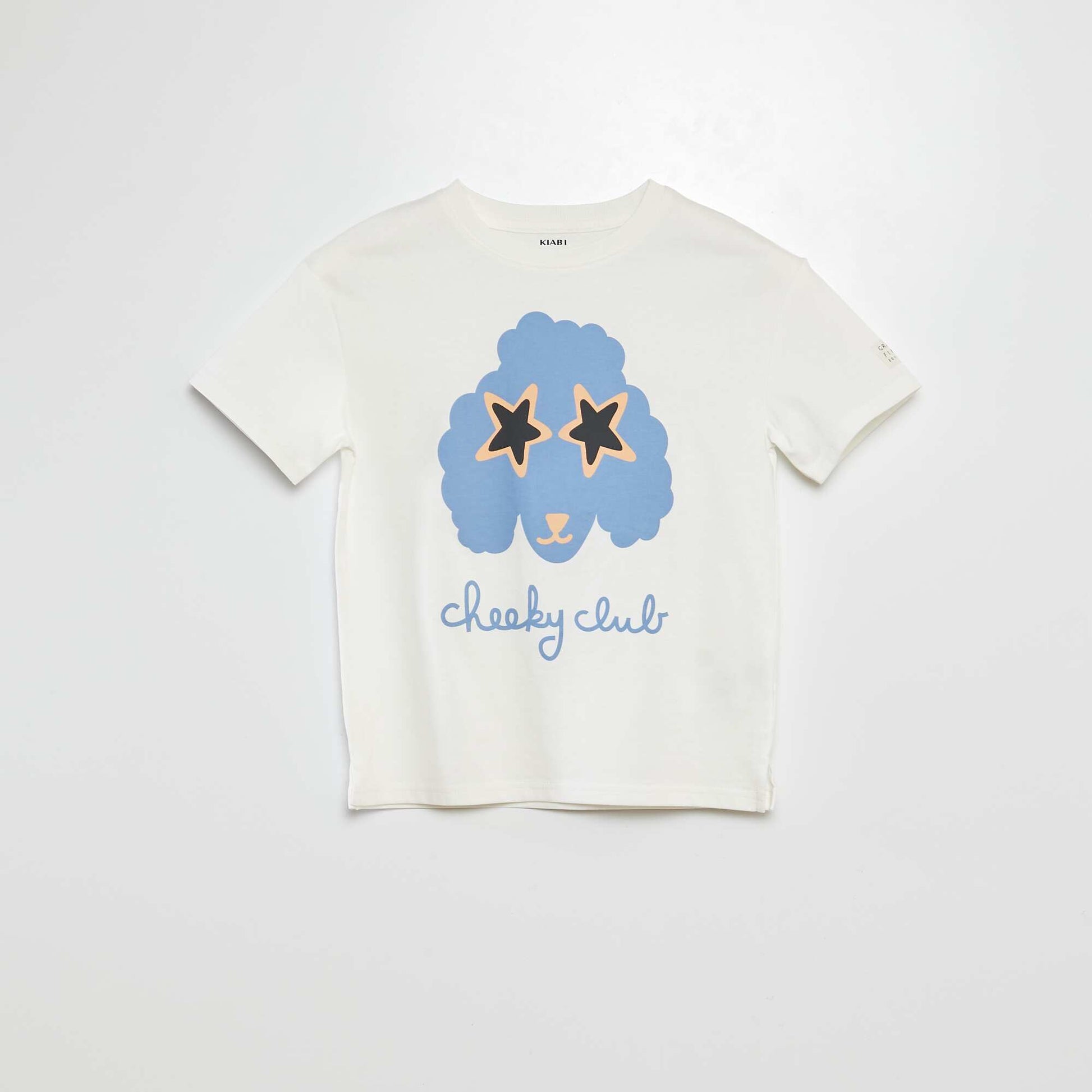 T-shirt imprimé manches courtes - Grafik Edition BLANC