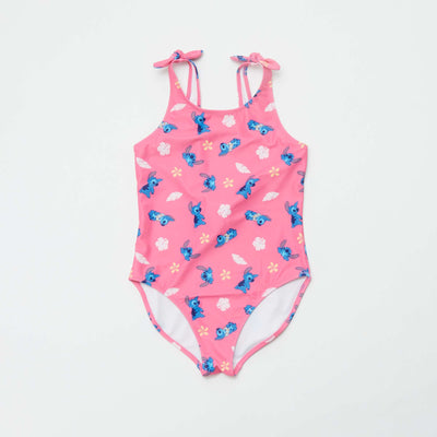 Maillot de bain 'Stitch' - 1 pièce ROSE