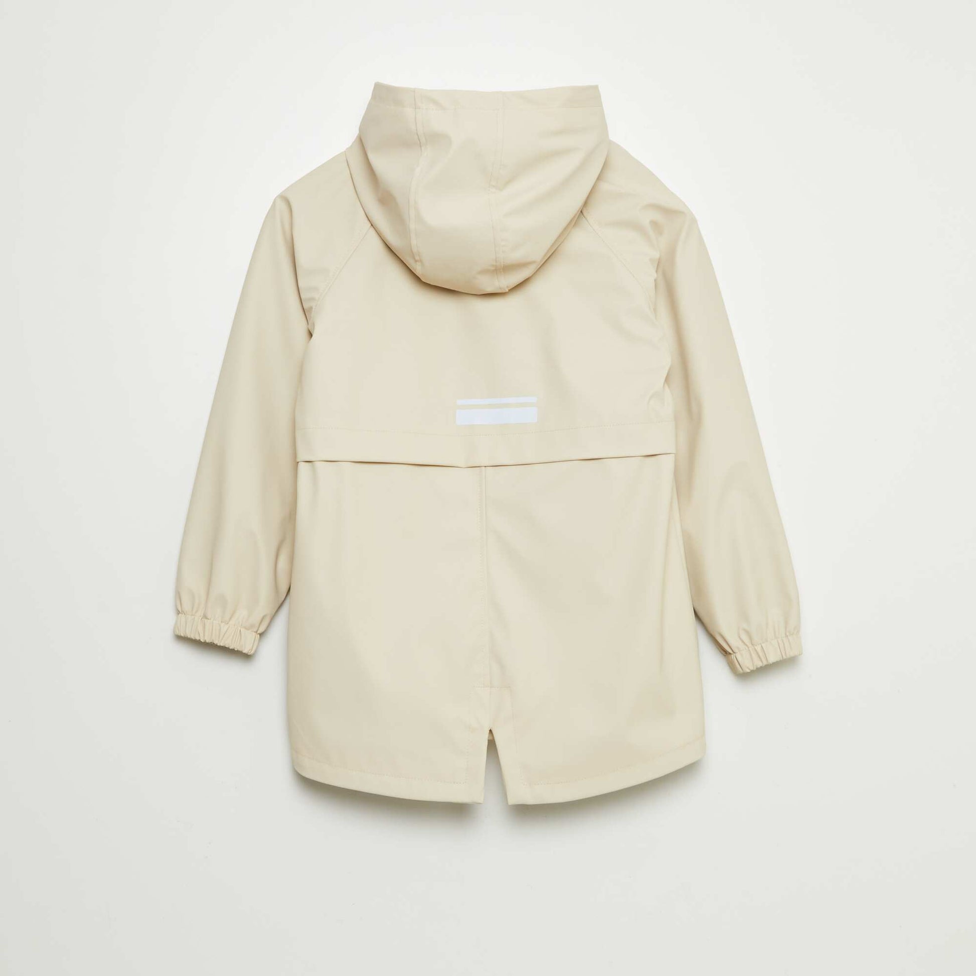 Parka à capuche déperlant BEIGE