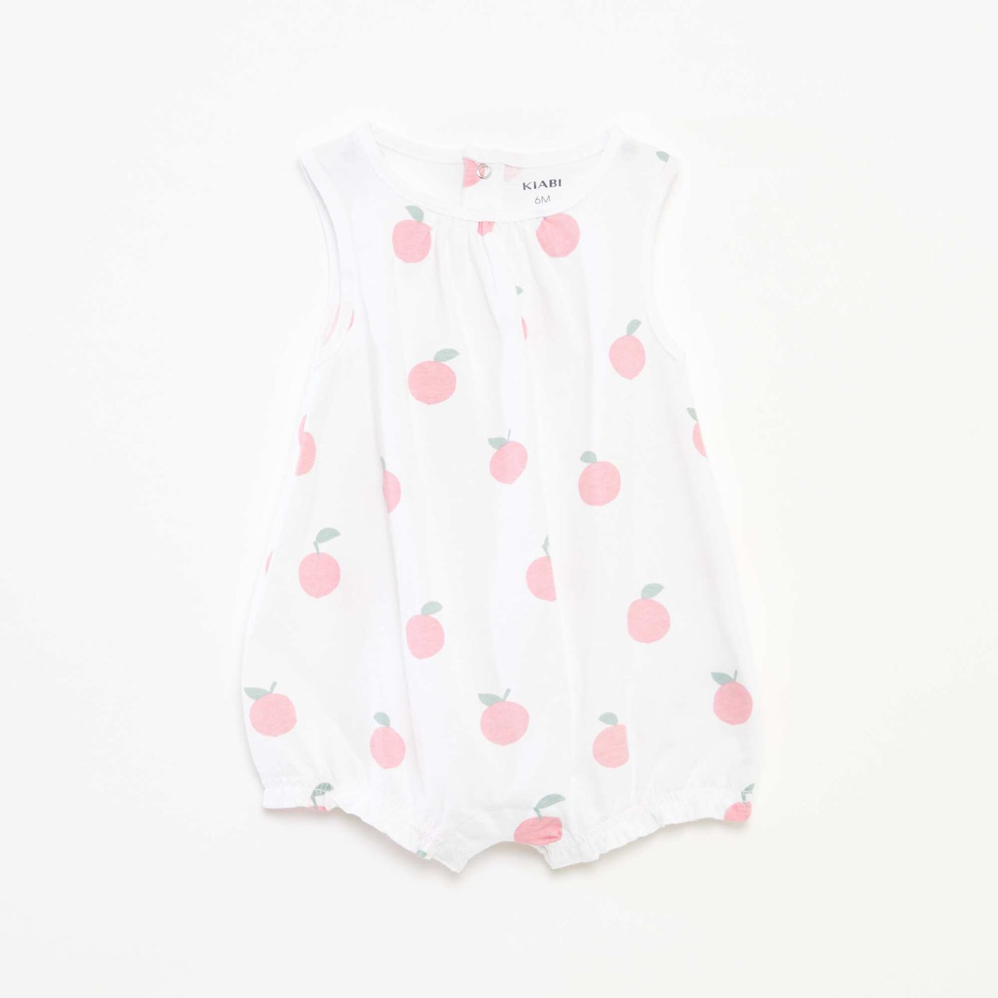 Lot de 2 barboteuses sans manches ROSE