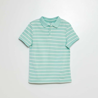 Polo en maille piquée VERT