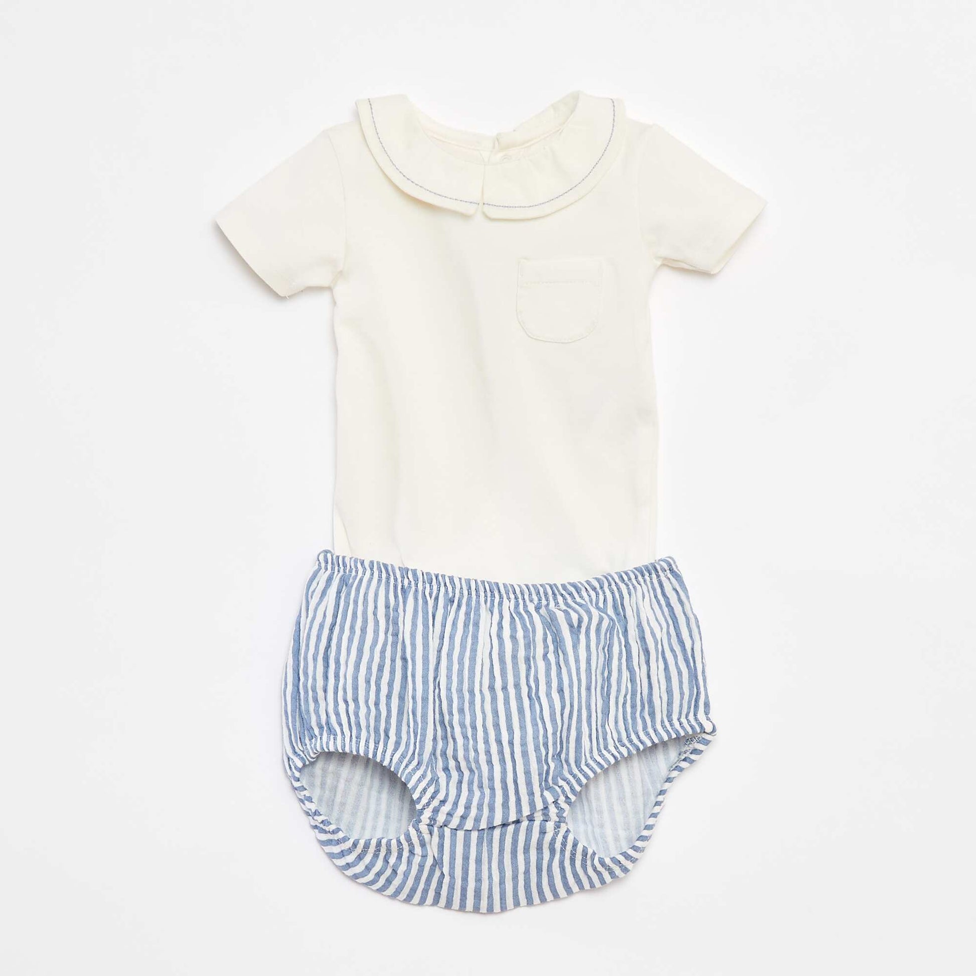 Ensemble body + culotte - 2 pièces BLEU