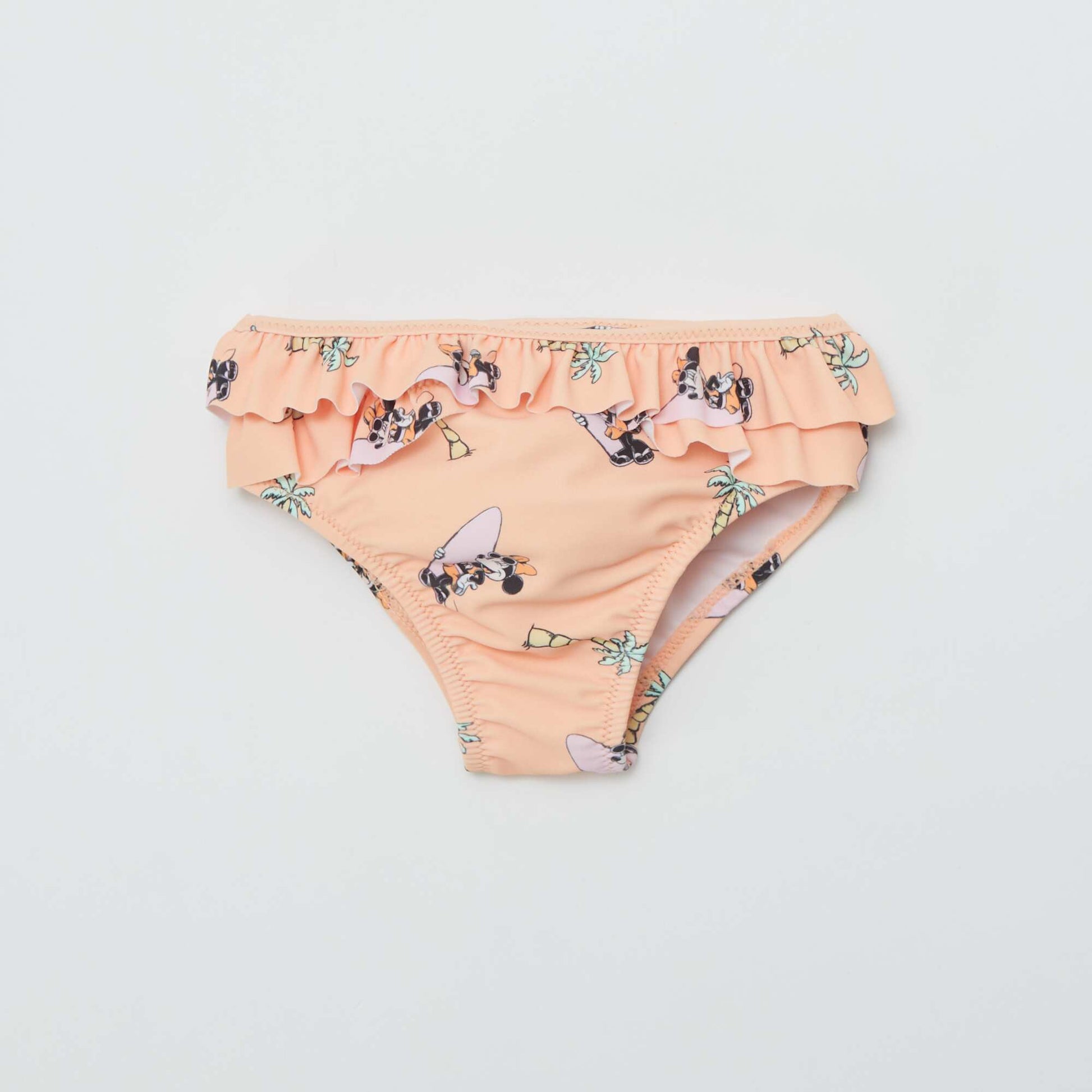 Culotte de bain volantée 'Minnie' ORANGE