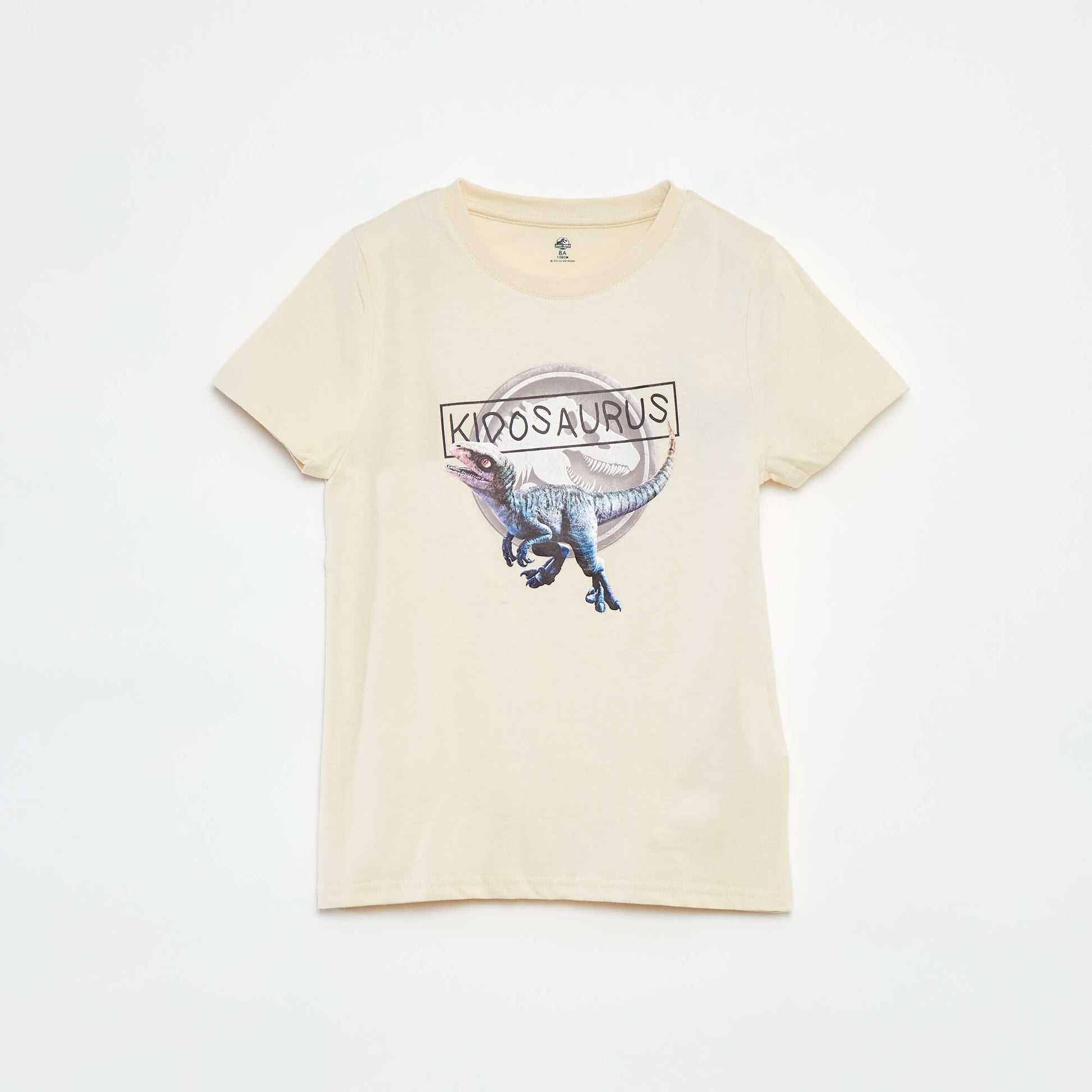 T-shirt à manches courtes 'Jurassic World' BEIGE