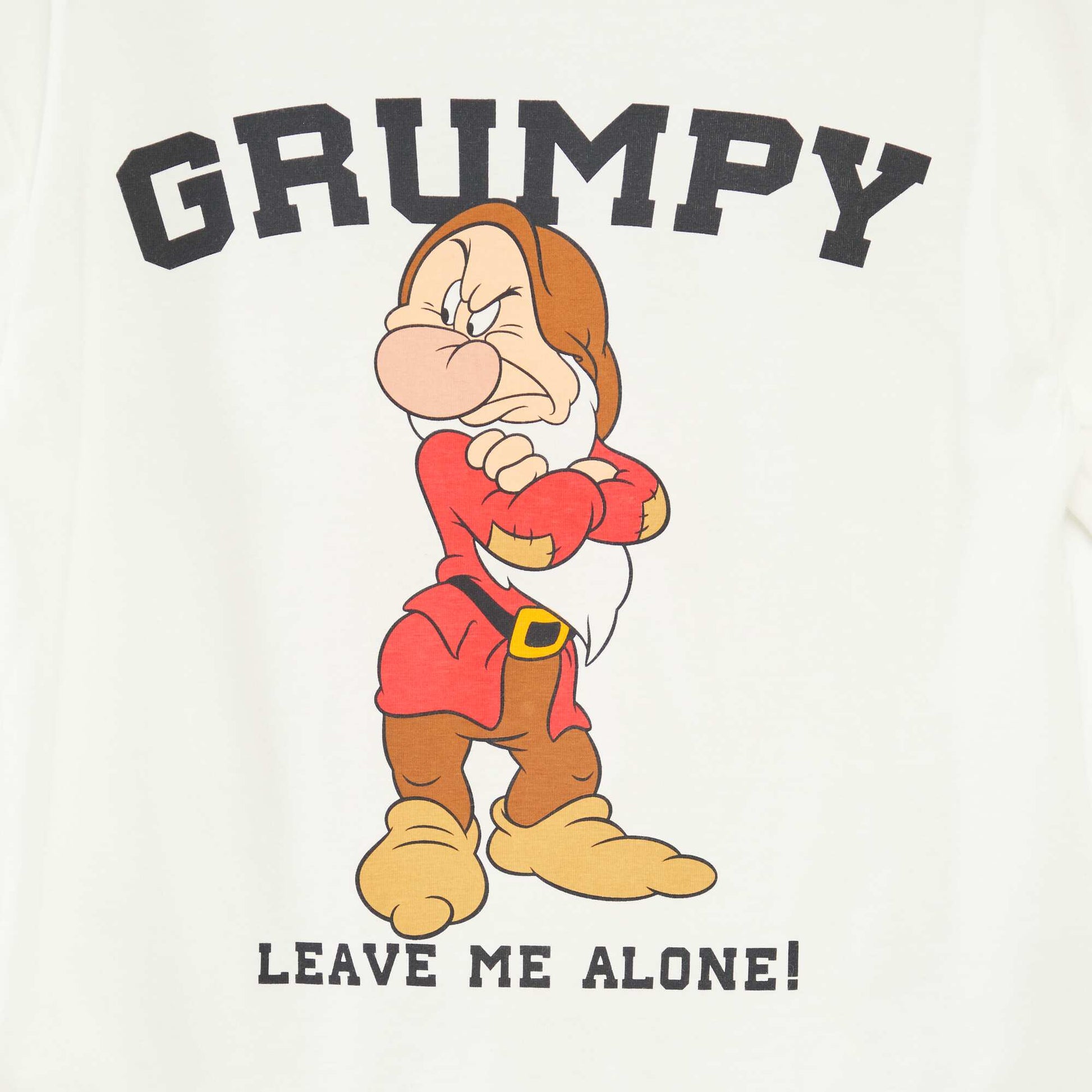T-shirt 'Les 7 nains' 'Disney' BLANC
