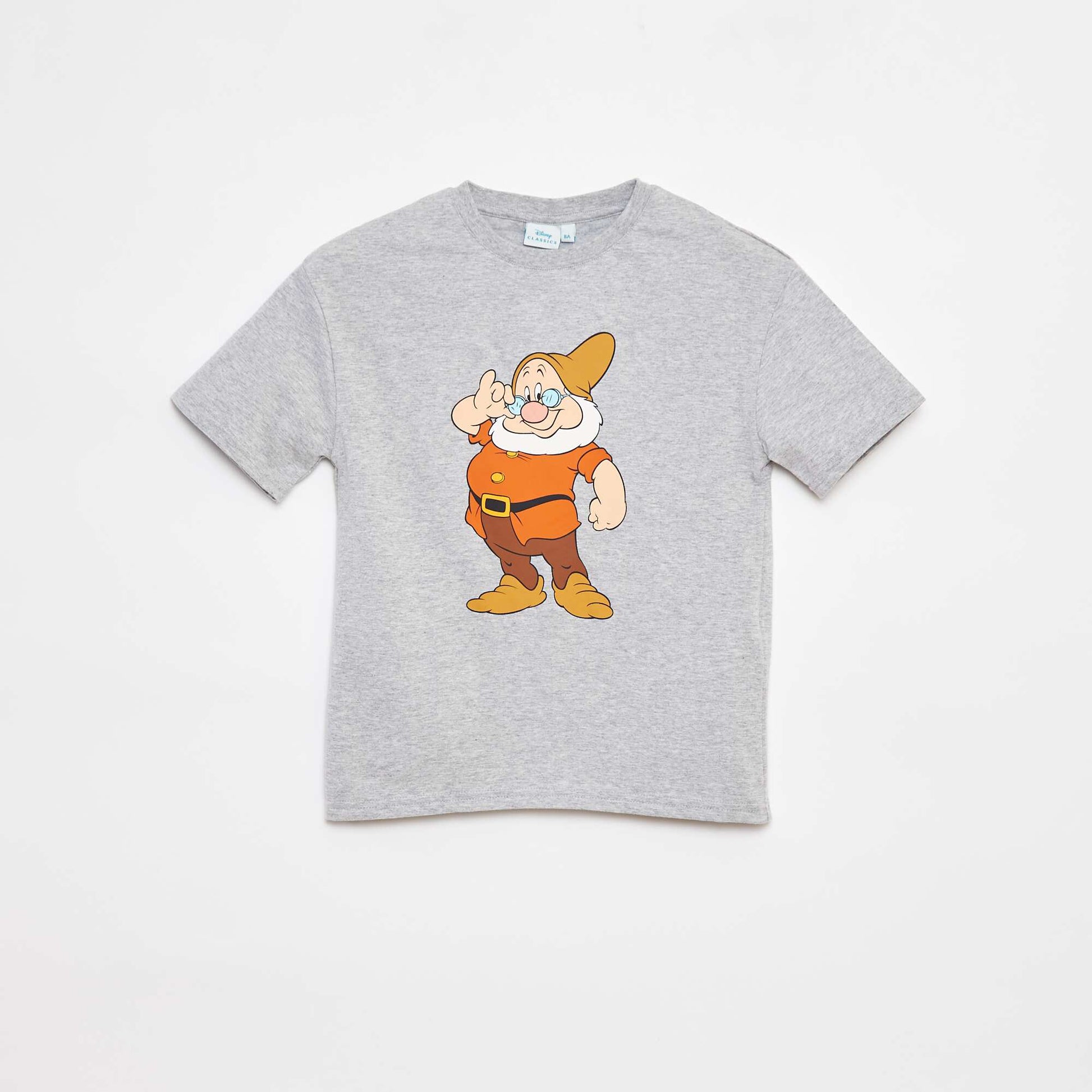 T-shirt 'Les 7 nains' 'Disney' GRIS