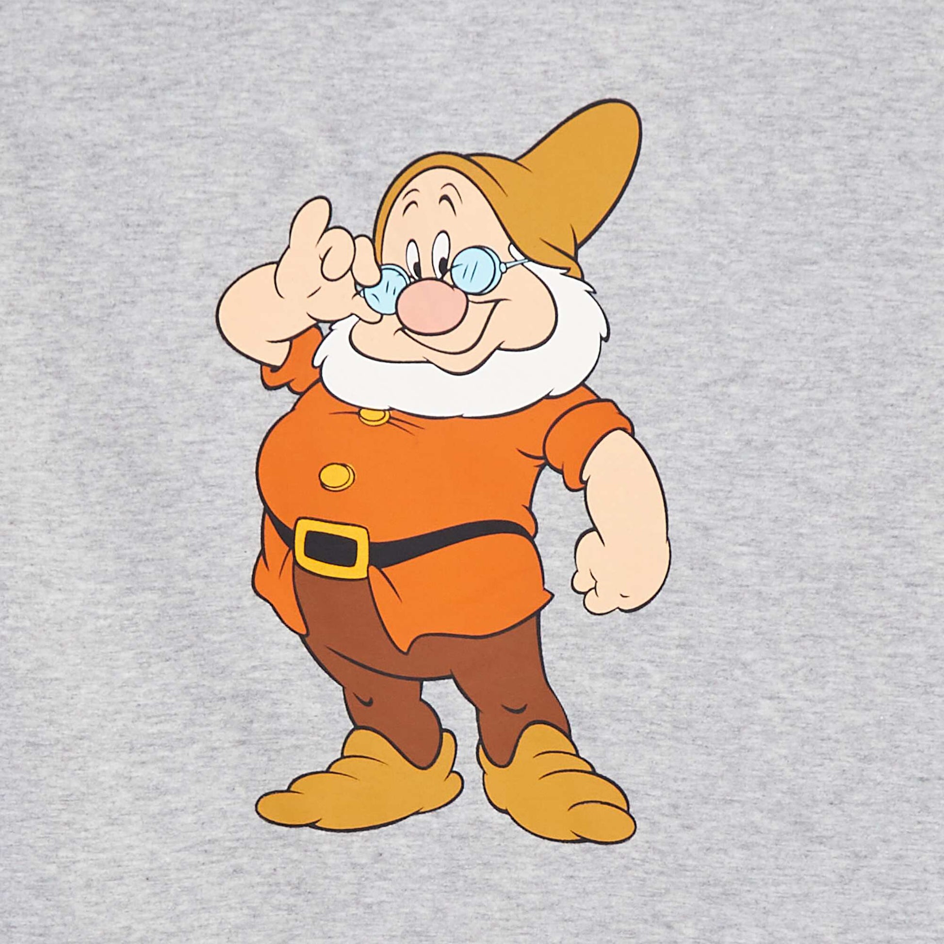 T-shirt 'Les 7 nains' 'Disney' GRIS