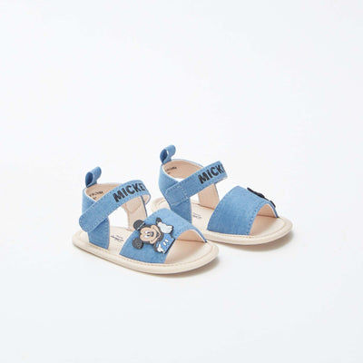 Sandales à scratchs 'Mickey' 'Disney' BLEU