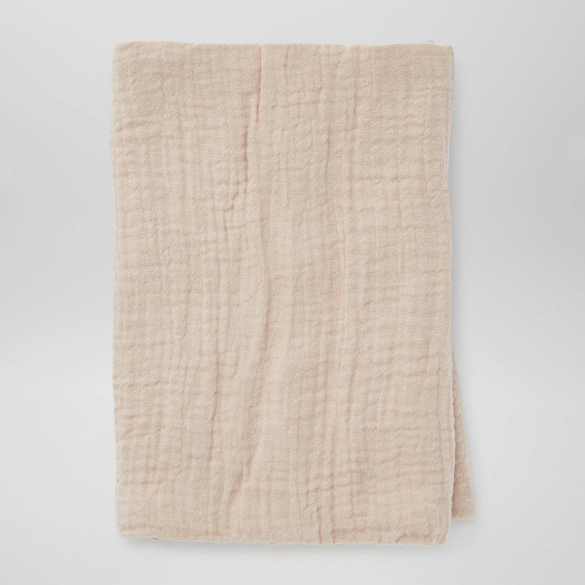 Lot de 3 langes - 2 de 60 x 60 et 1 de 100 x 120 cm BEIGE