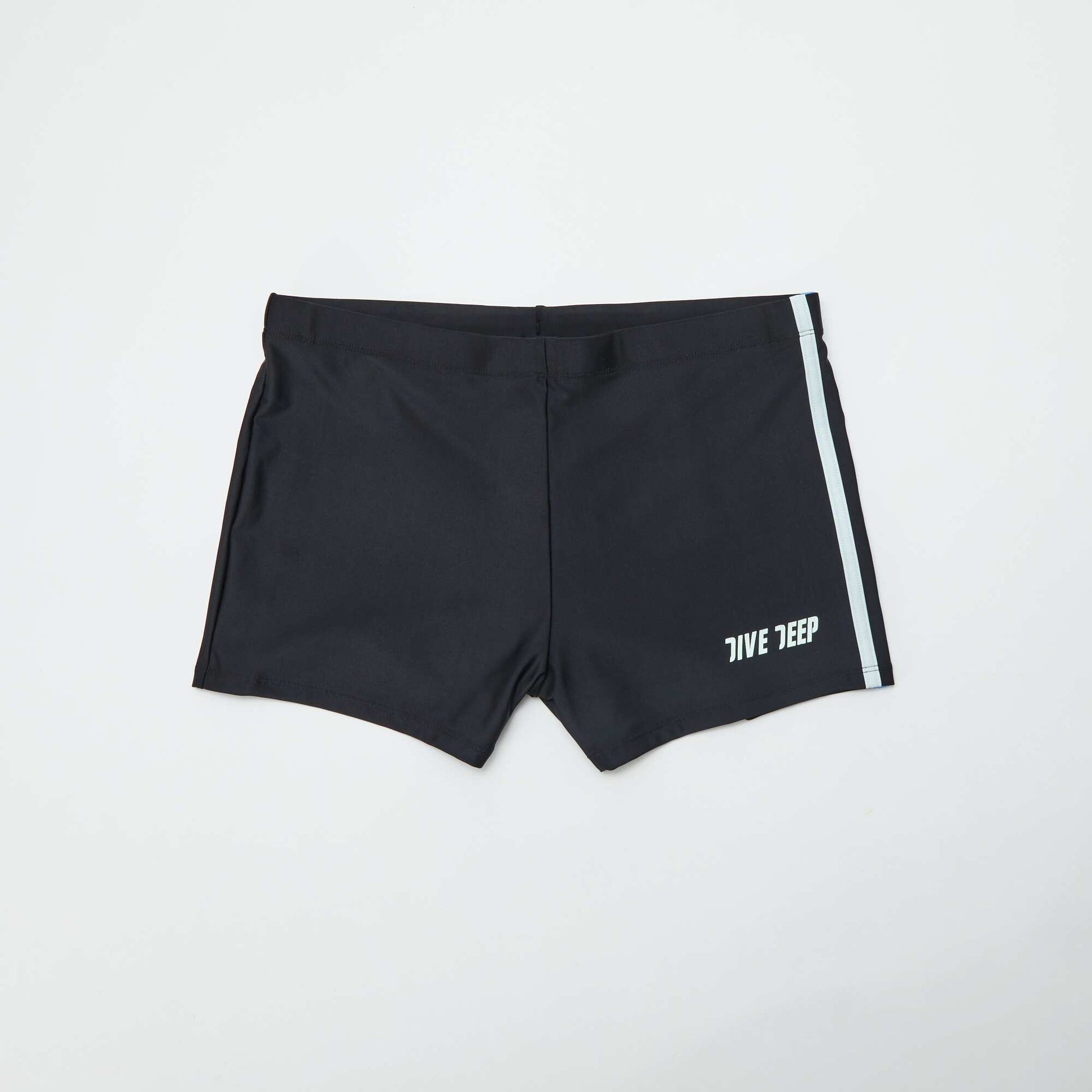 Boxer de bain en microfibre BLEU