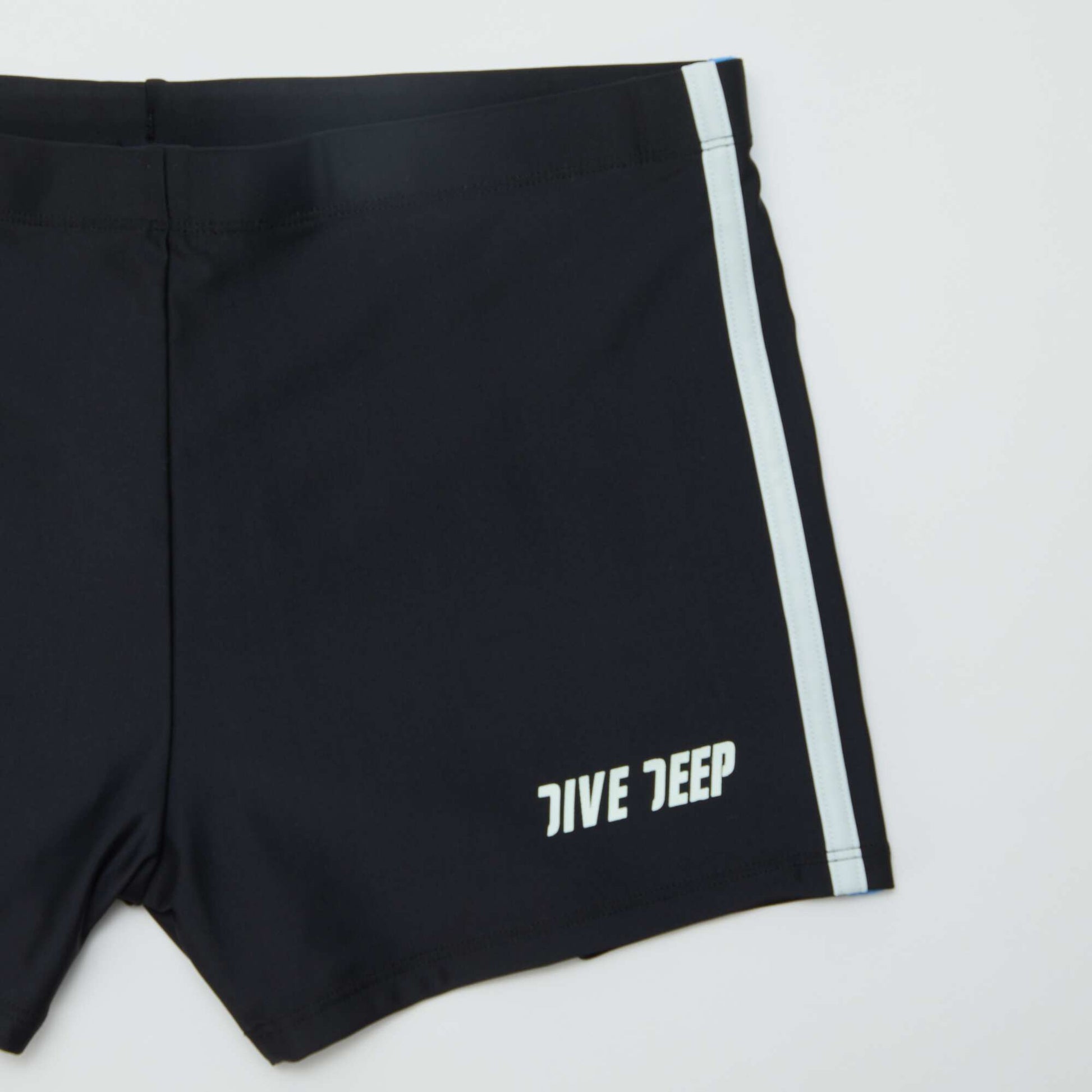 Boxer de bain en microfibre BLEU