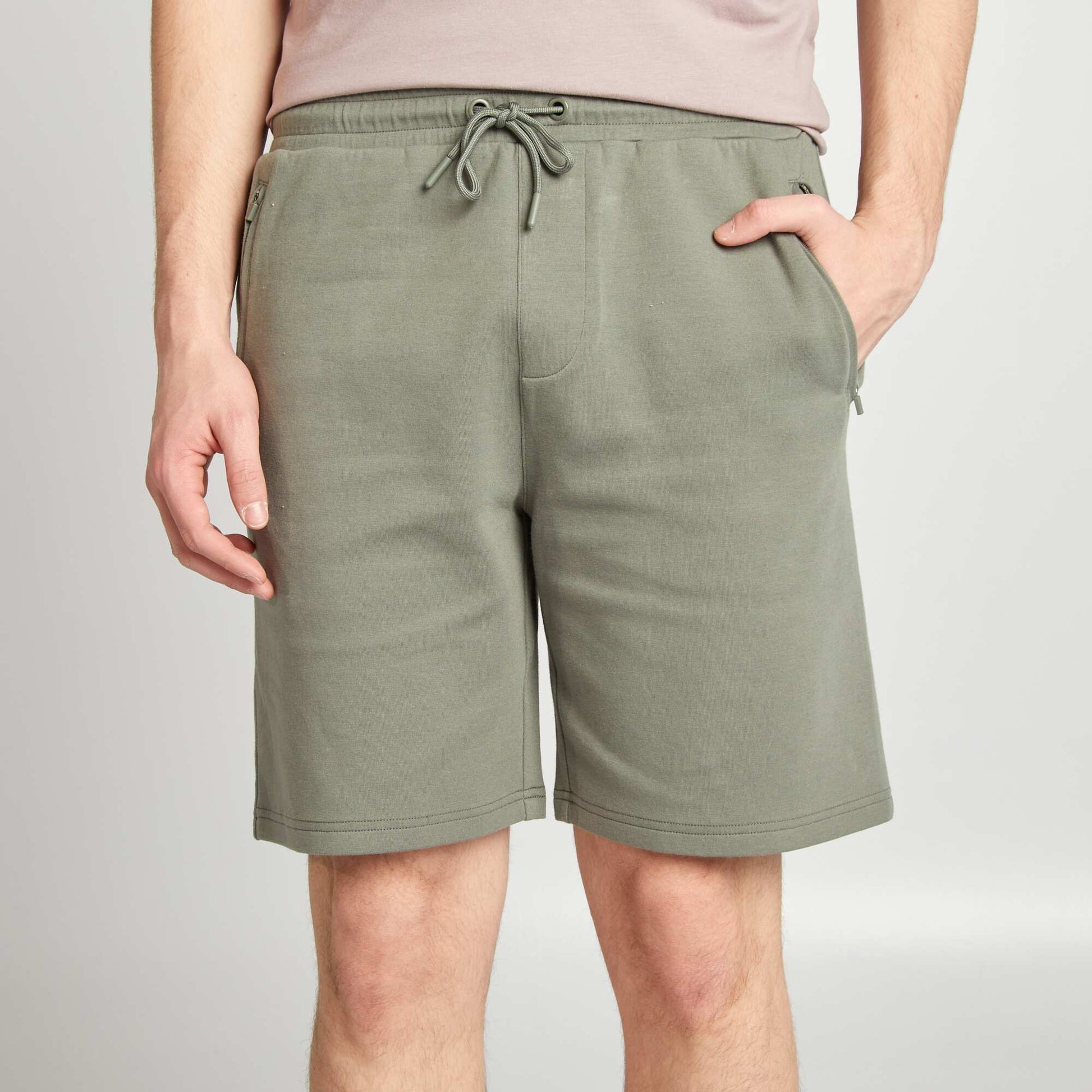 Short en molleton léger VERT