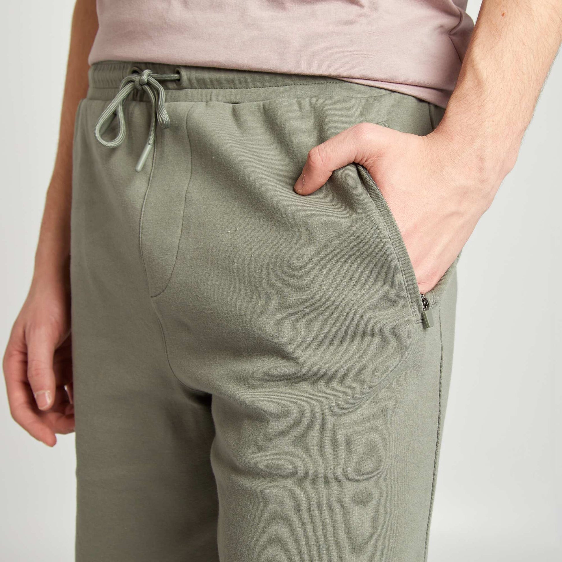 Short en molleton léger VERT