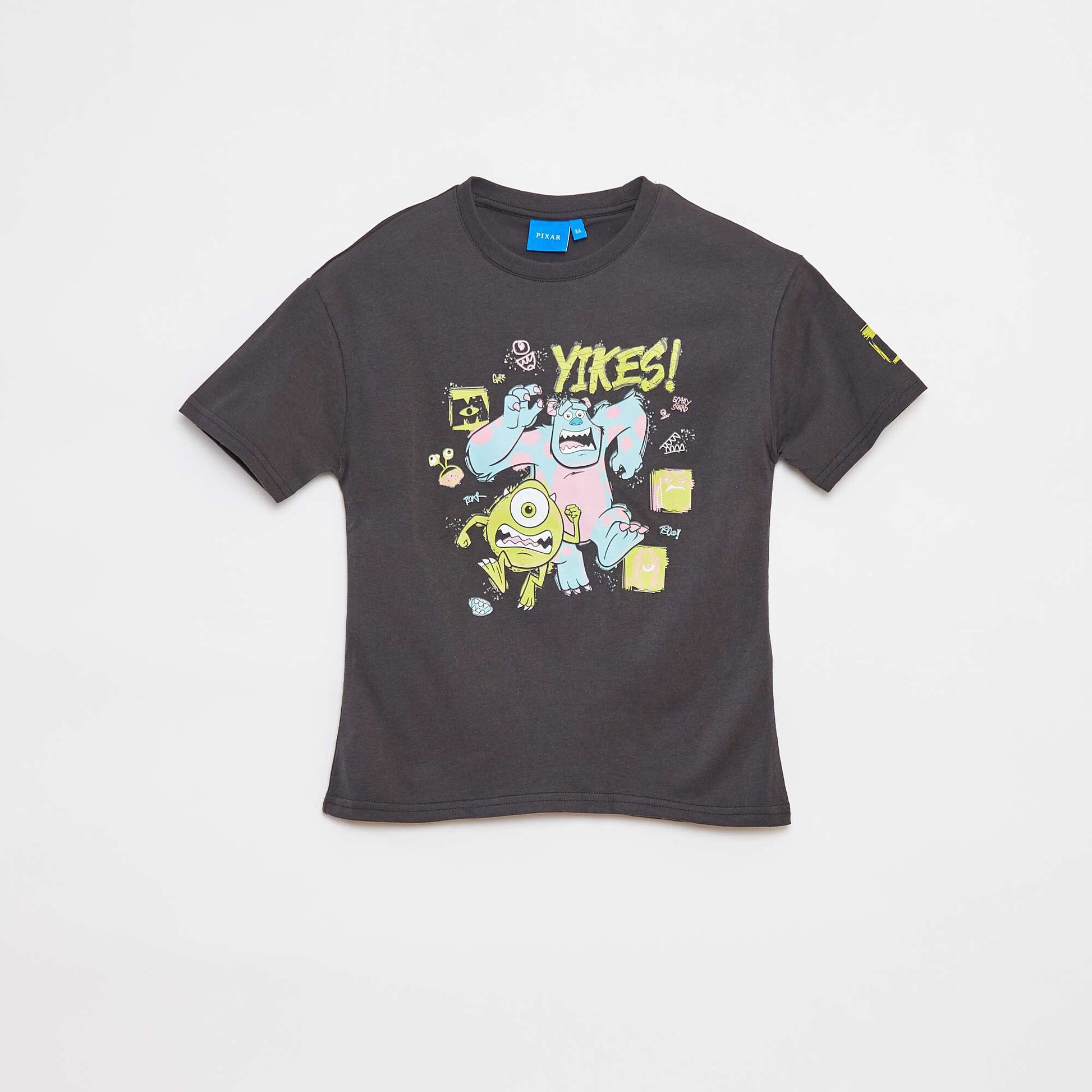 T-shirt à manches courtes 'Disney' NOIR