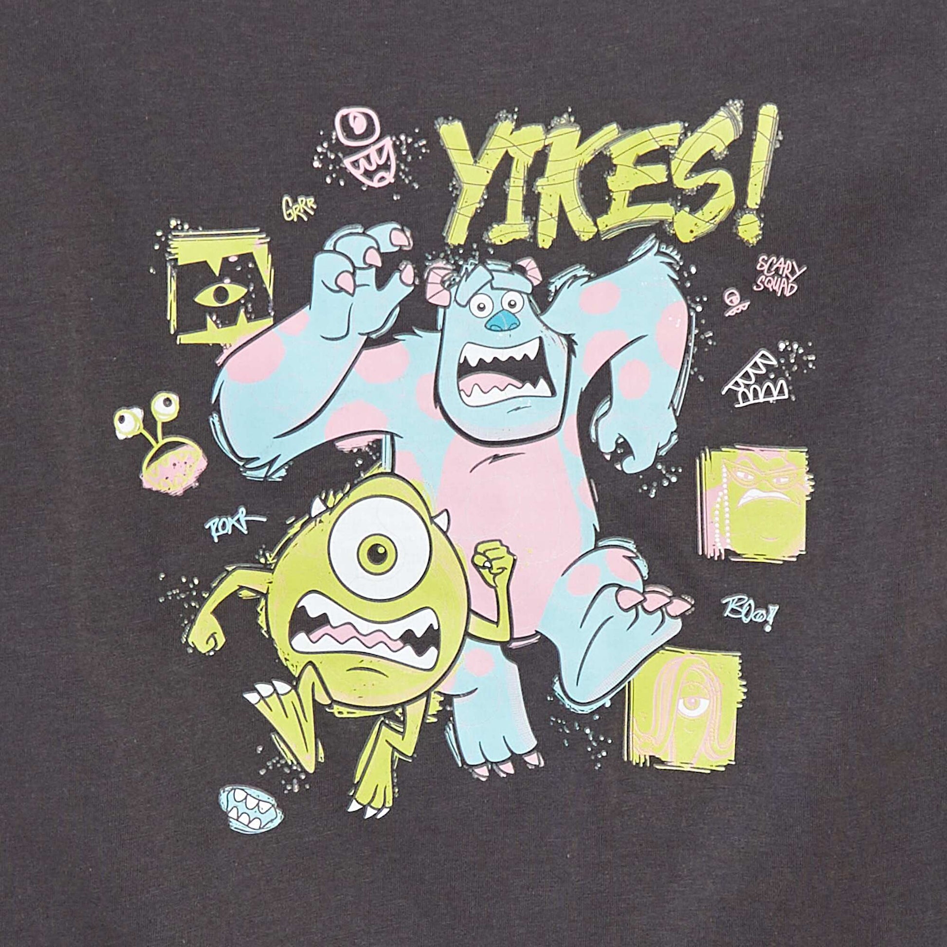 T-shirt à manches courtes 'Disney' NOIR