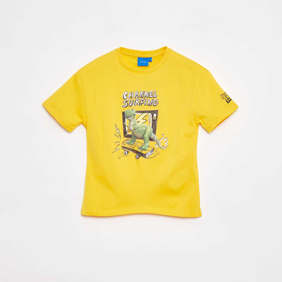 T-shirt à manches courtes 'Disney' JAUNE