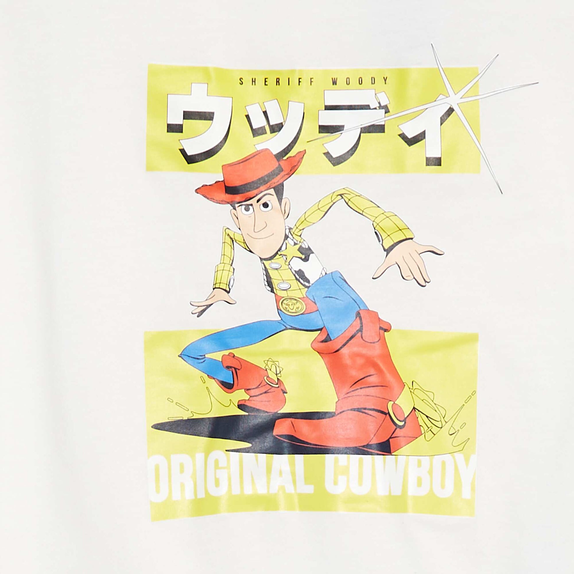 T-shirt à manches courtes 'Disney' BLANC