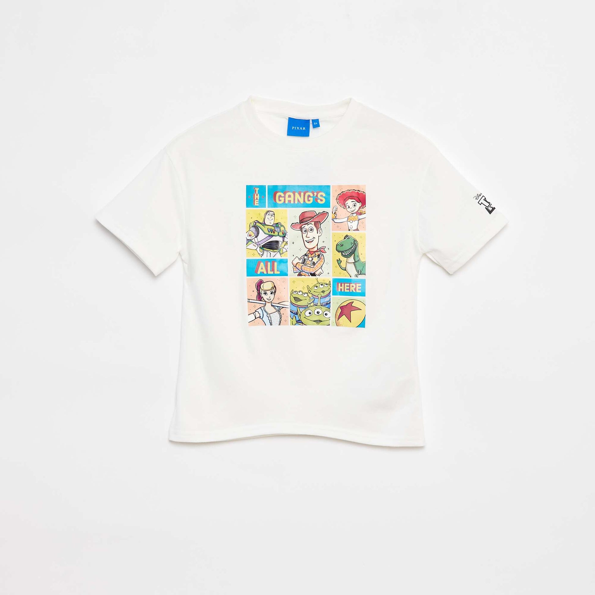 T-shirt à manches courtes 'Disney' BLANC